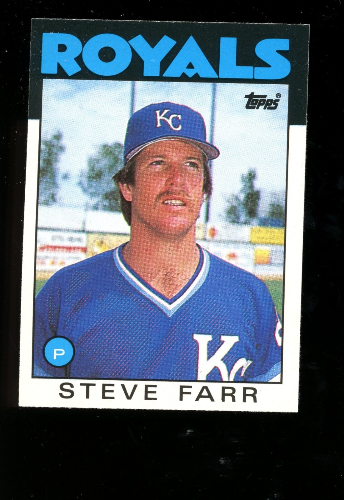 1986 Topps Traded #35T Steve Farr Kansas City Royals QTY