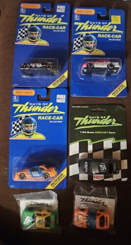 Vintage Lot Of 6  Matchbox Days Of Thunder Die-Cast Cars Unopened  - Picture 1 of 7