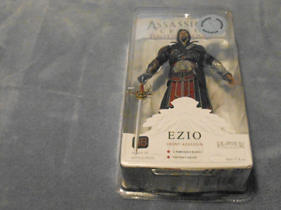 Assassins Creed 7-inch Brotherhood Ezio Unhooded Figure - Ebony Assassin