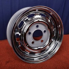 Porsche 911 Kpz 5 12 X 15 Chrome Wheel 5 - 68 Rim 901 Felge 912 Steel Fresh