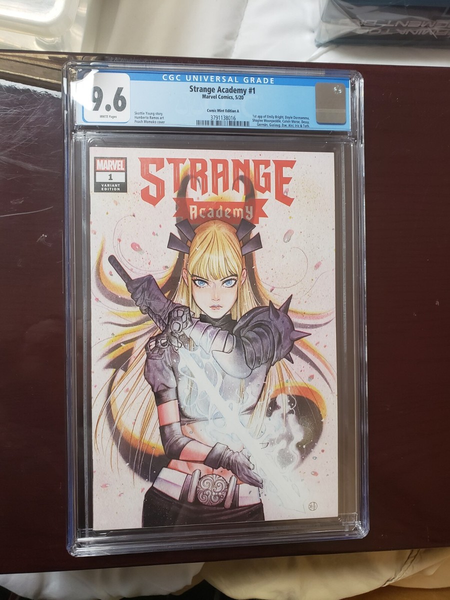 Strange Academy #1 桃桃子表紙 CGC 9.8 アメコミリーフ Strange Academy # 1 , CGC 9.8 , Ltd Variant , Peach Momoko