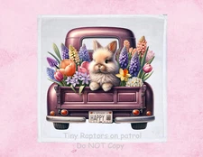 Bunny Dish Towel, 12x12, FREE shipping, hand, tea towel, bath, choice, gift