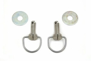 chrome studs for saddlebolsas