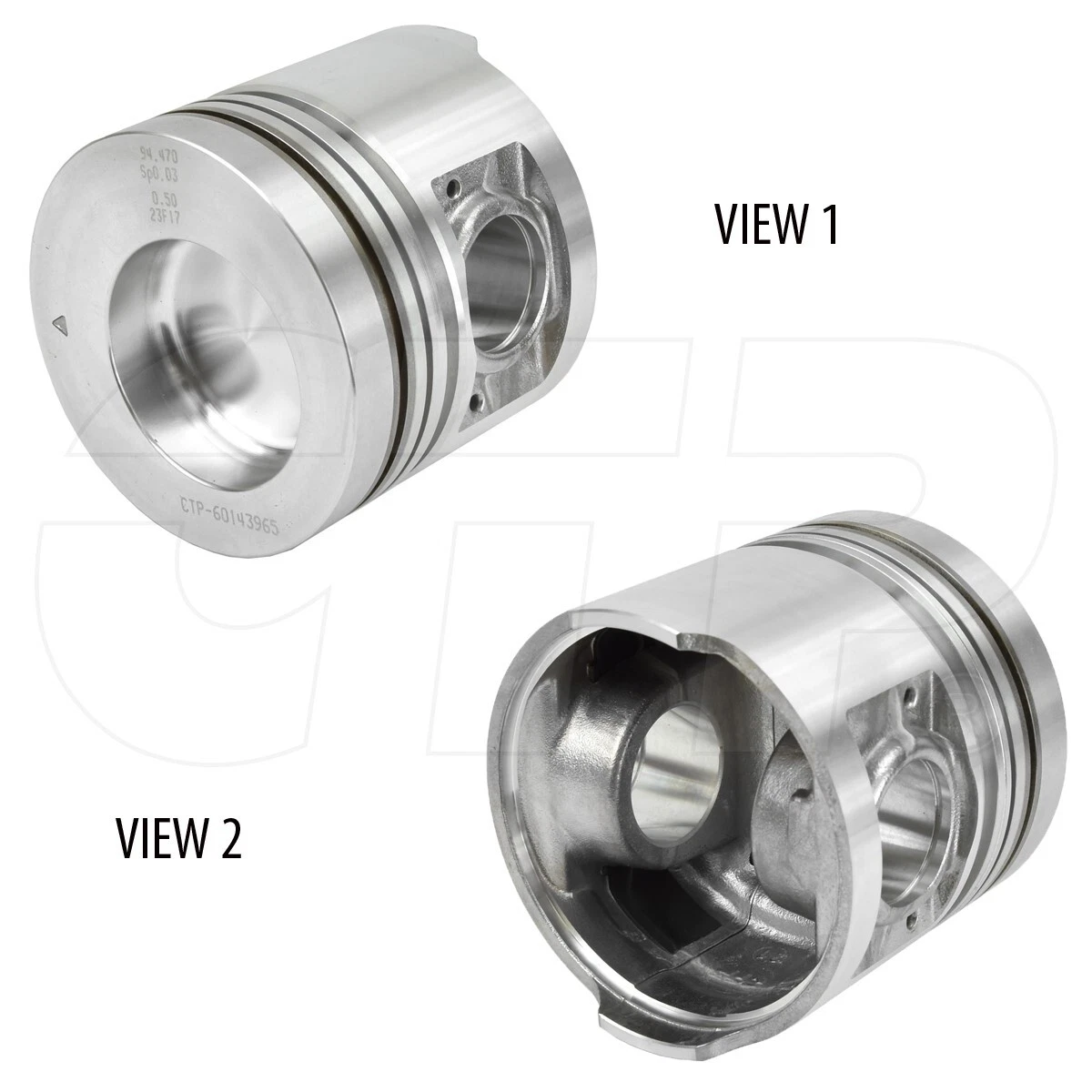 1078256 Piston (OS= 0.50 mm) Fits Caterpillar 3046 933 933C 939 