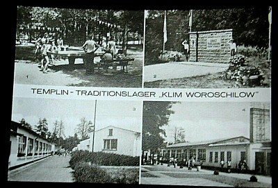54891 AK Templin Traditionslager Klim Woroschilow Ernst Thälmann 1979