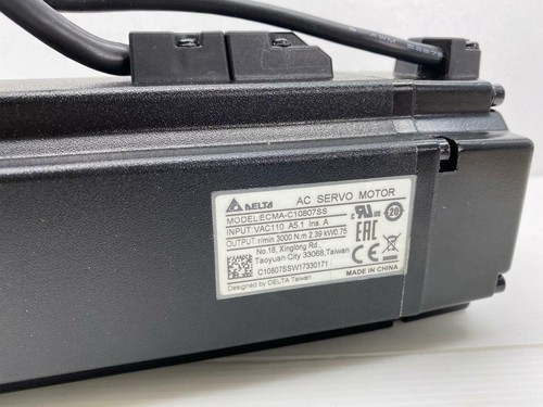 DELTA ELECTRONICS ECMA-A2 SERIE ECMA-C10807SS 0,75KW SERVOMOTORE AC 110VAC - Foto 4 di 7