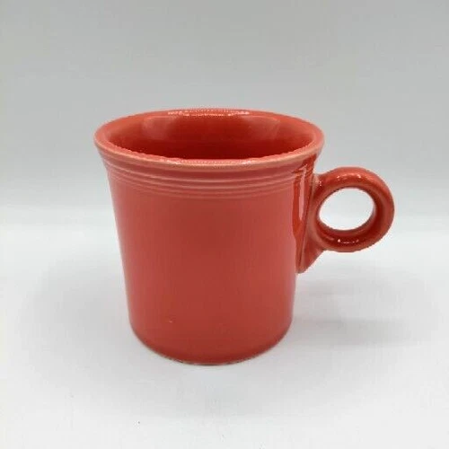 Persimmon Fiesta Fiestaware Mug O Ring Handle HLC Homer Laughlin Tom & Jerry Mug