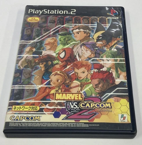 PlayStation 2 PS2 Marvel vs. Capcom 2 New Age of Heroes w/ Box & Manual 7707 SP