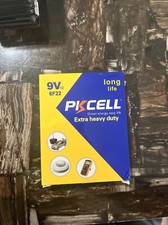 Lot Of 2 Pkcell 10pcs 9 Volt Batteries 0 Mercury Heavy Duty 9V 6F22 PP3 MN1604