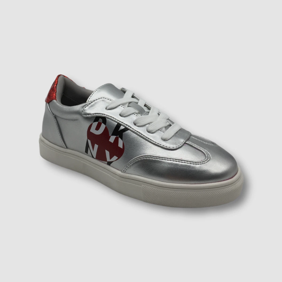 Dkny silver shoes discount