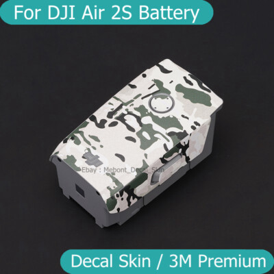 Anti-Scratch Decal Skin for Battery of DJI Air 2S AIR2S Vinyl Wrap Film ...