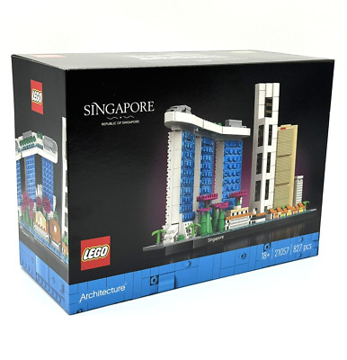 LEGO Architecture 21057 Singapur Marina Bay Sands, Gardens by the Bay, etc. NEU