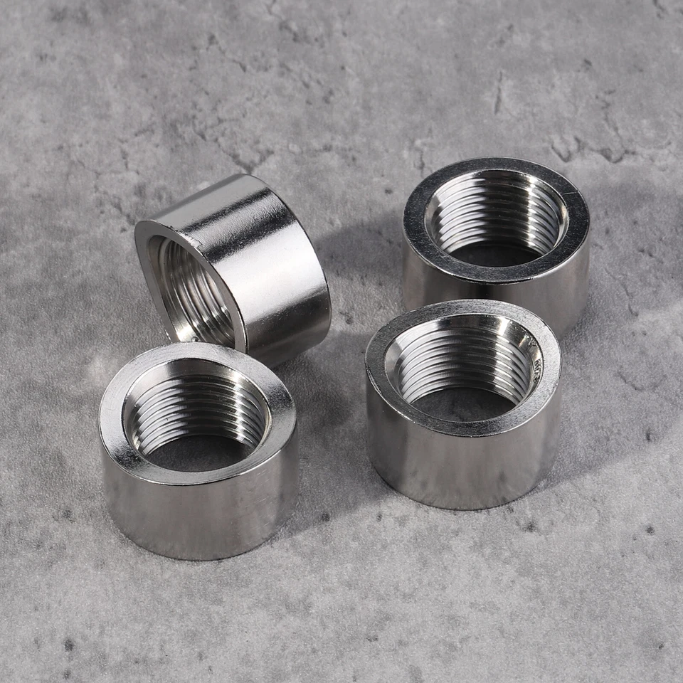 10 Pcs O2 OXYGEN SENSOR BUNG M18 X 1.5 Notched Weld on O2 SENSOR Bung 304 Steel - Image 4 of 4