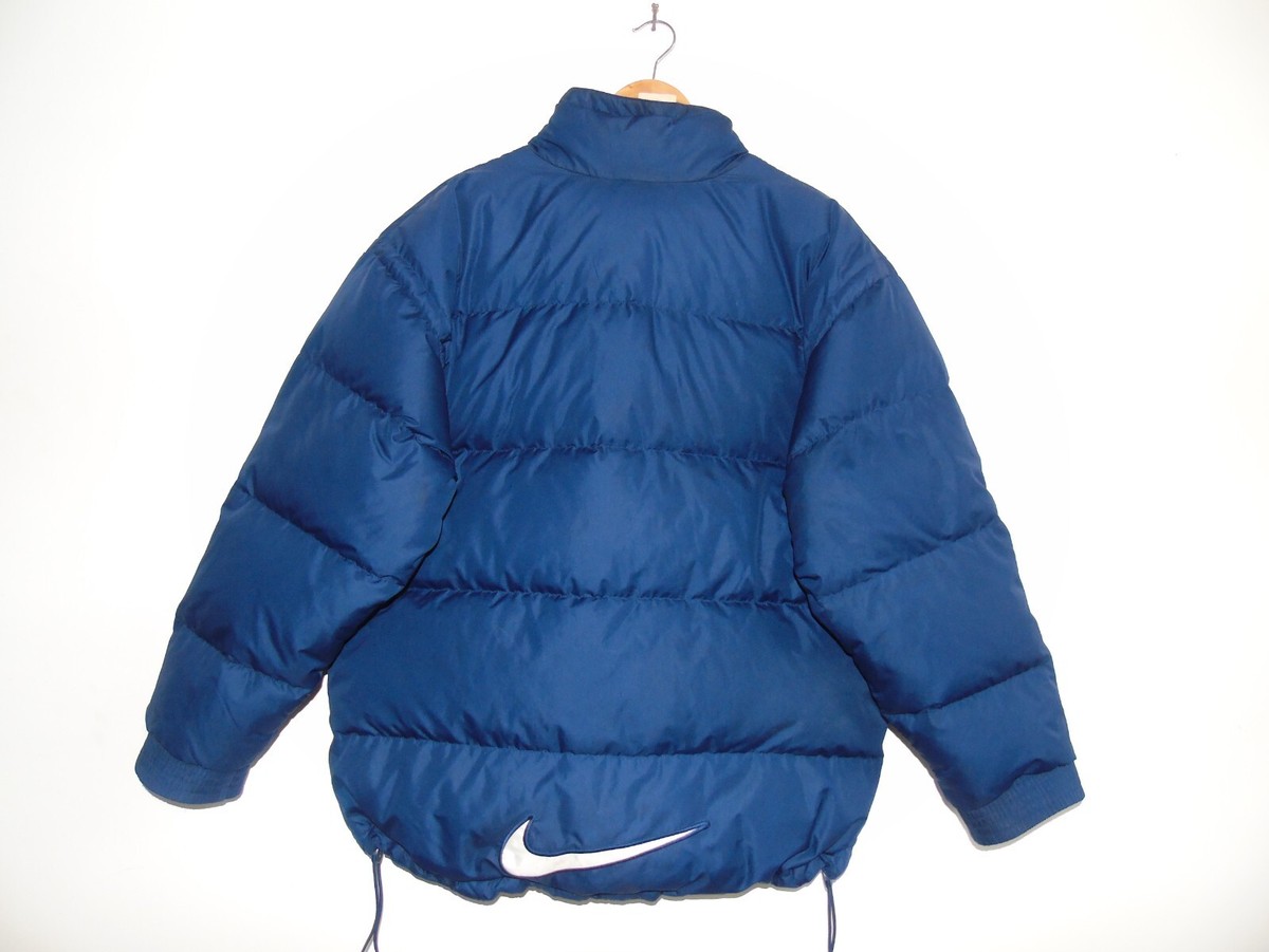 Y2k Vintage Nike puffer nylon jacket big swoosh 90`s acg | eBay
