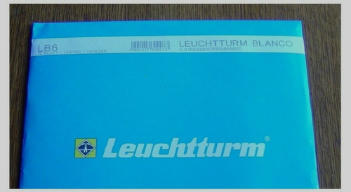 Leuchtturm LB Blankoblätter – Archivierung & Sammlung Für Sammler & Hobbyisten