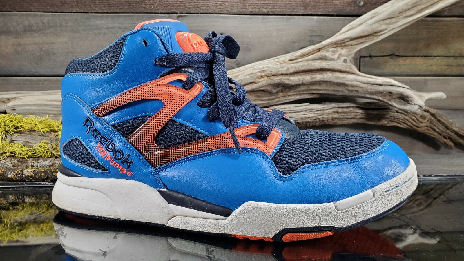 reebok pump omni lite blue
