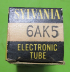 Tube NOS 6AK5 SYLVANIA – Valve Électronique Vintage – Garantie 3 Mois