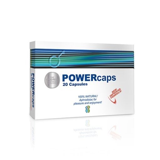 POTENCIADOR SEXUAL - POWER CAPS 20 CAPSULAS. PASTILLAS ERECCIÓN OFERTON.