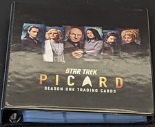 Star Trek Picard Season 1 Non-Sketch Near Master Set Of 215 Cards In Binder RARE