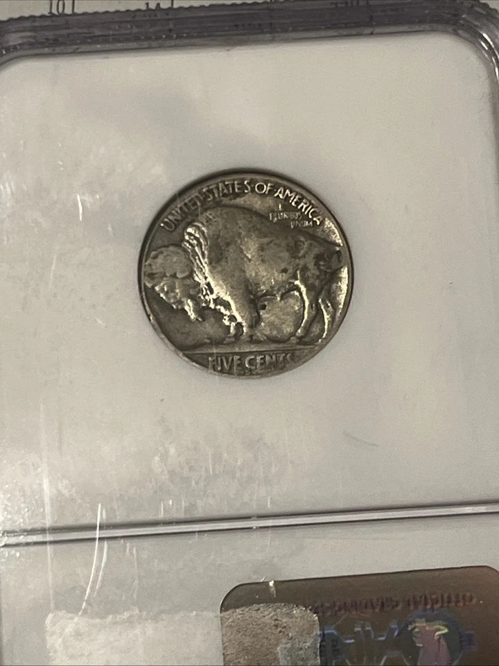 1924-S  5C BUFFALO NICKEL  SAN FRANCISCO MINT  NGC VG10 - Image 2 of 2