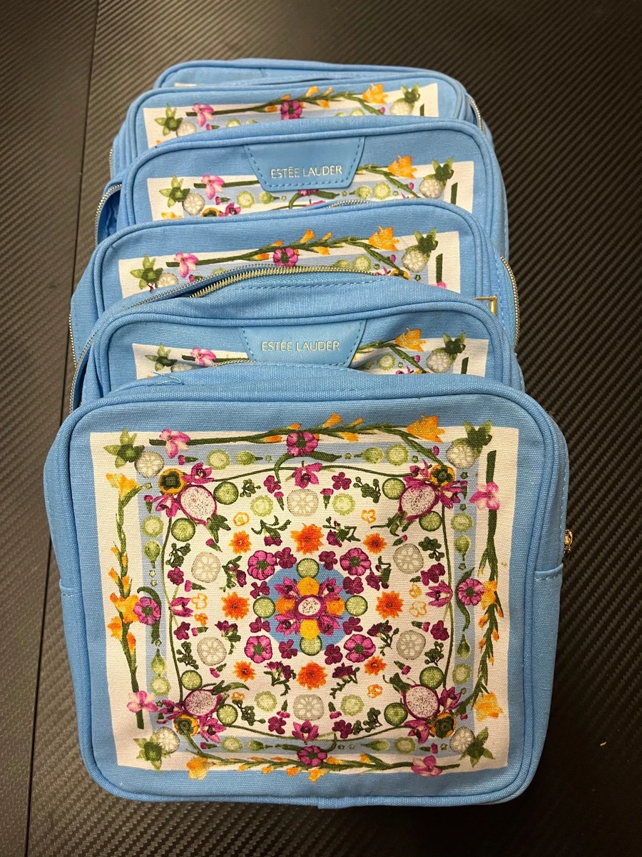 Trousse De Maquillage Estée Lauder - Motif Floral/géométrique Multicolore - Neuf Sans étiquette