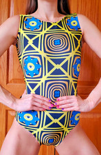 Foxy's Gymnastic Leotard Adult Medium AM Competition Dance Aerialist Costume NWT