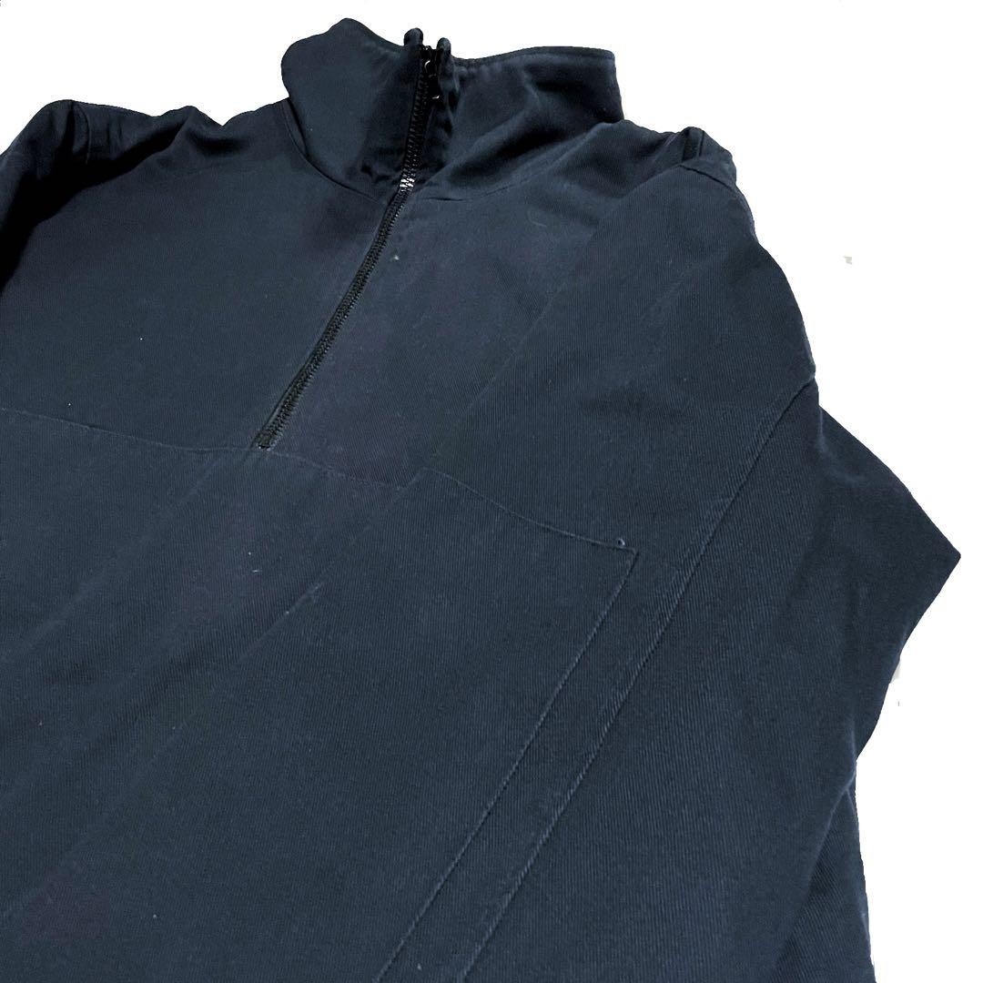 A.P.C 90s Pullover Coat Navy Wool-Lined Heavy Jacket Used | eBay