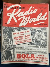 The Australasian Radio World magazine Vol 11 No 1