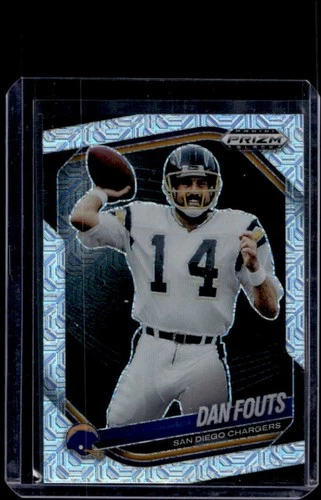 2025 Panini Prizm Black Dan Fouts Mojo #/25 Chargers