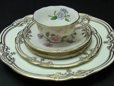 Spode STAFFORD FLOWERS 5pc Place Setting / Excellent condition