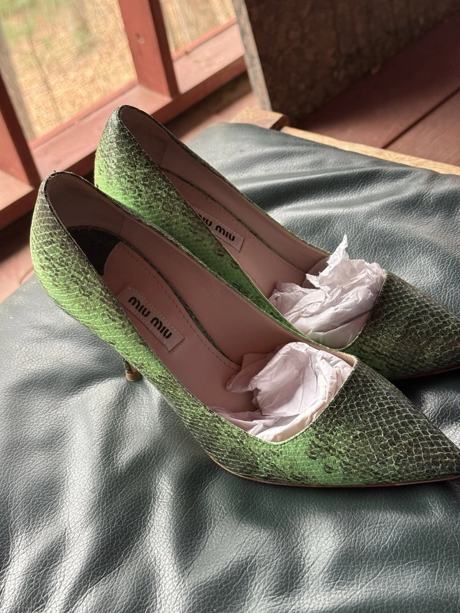 Women's Green Miu Miu for sale | eBay