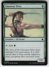 Llanowar Elves Foundations 227 C NM MTG