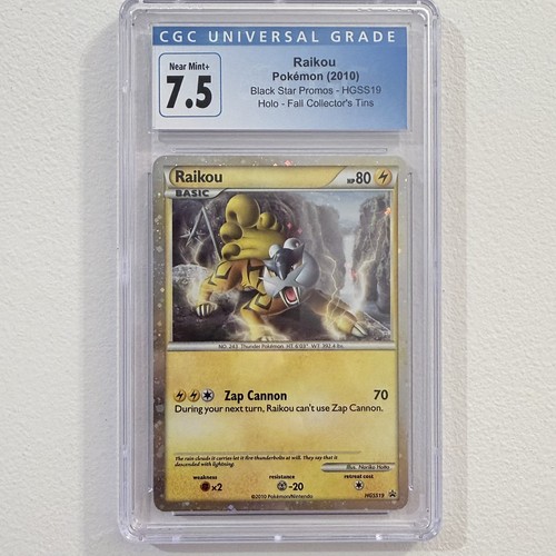 Raikou graded CGC 7.5 for sale on eBay