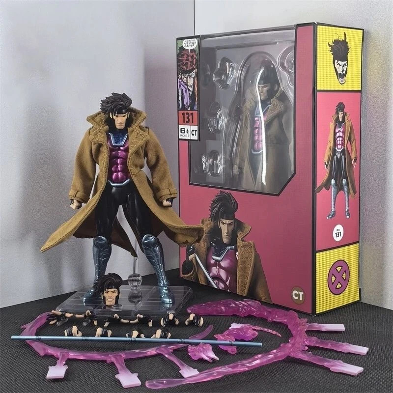 Figurine Gambit X Men 15 cm Marvel Comics finition premium détails sculptés