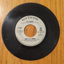  Vic Damone: What Is A Woman / Ciao Compare, 45 RPM 
