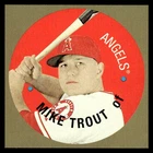 Mike Trout 1967 Discs 2016 Topps Heritage #67TDC-MT LA Angels Baseball Card