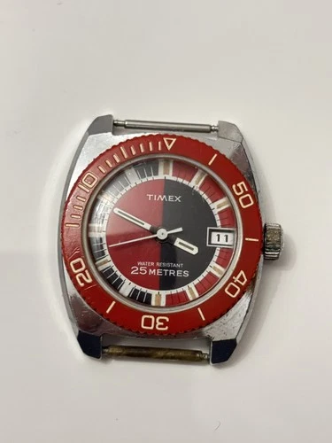 A rare Vintage 1970s TIMEX Water Resistant Watch (Manual Wind)