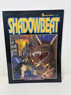 1992 Shadowrun RPG Game Sourcebook Shadowbeat by FASA 7109