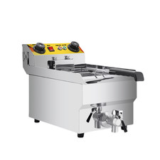 Commercial Electric Tabletop Fryer, French Fry Fryer, Large Capacity 11.5 L NEW