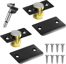 Magnetic Door Catch, Adjustable Cabinet Magnets for Closure with 4/5" Installed 