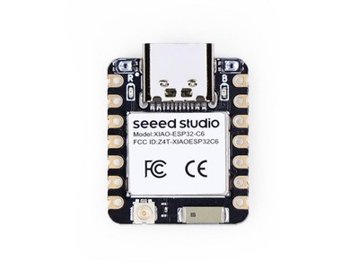 Seeed Studio XIAO ESP32C6-2.4 GHz WiFi 6, Bluetooth 5.3, 1PCS, ESP32C6 