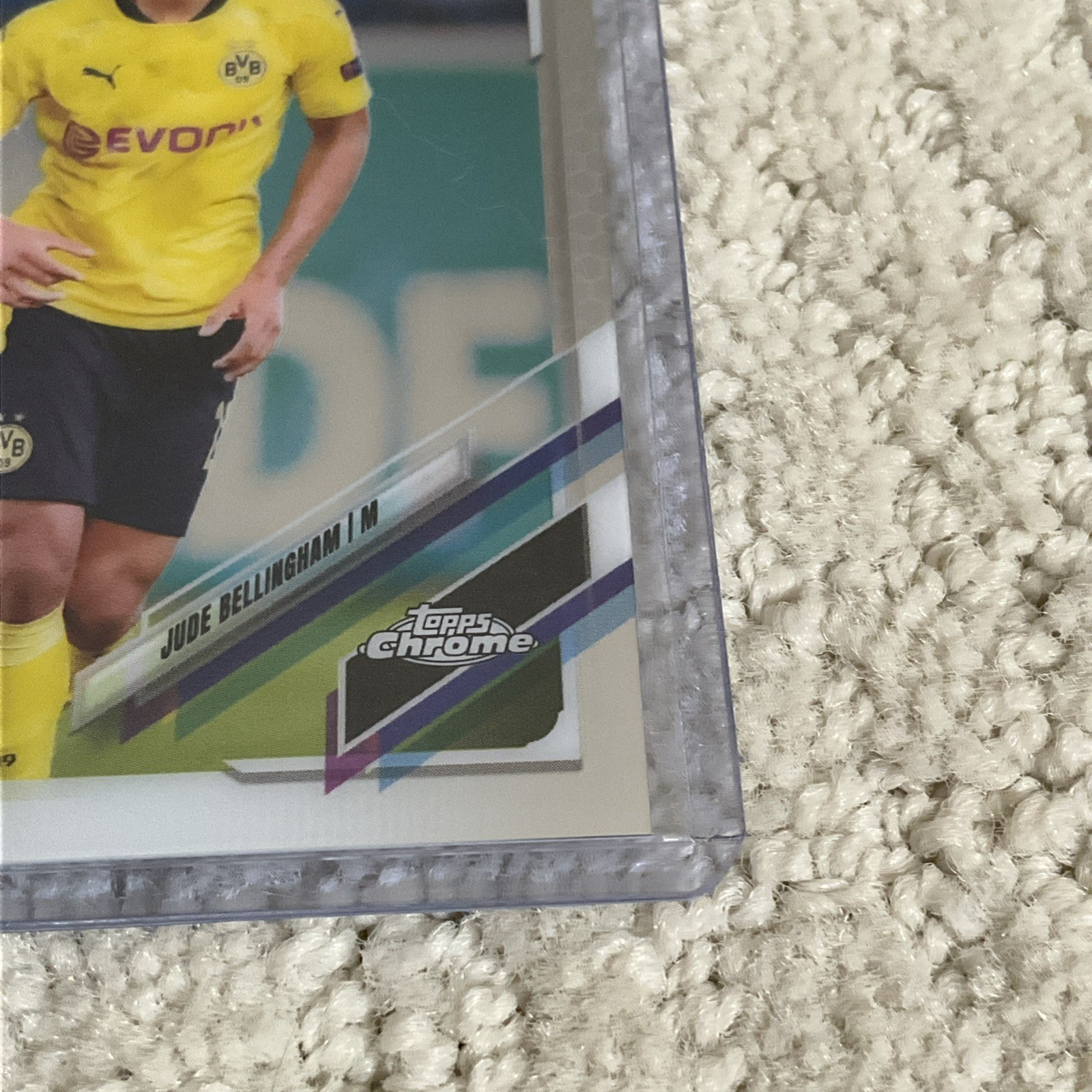 Jude Bellingham 2020-21 Topps Chrome UEFA Champions League #68 RC Mint NM+ view 4