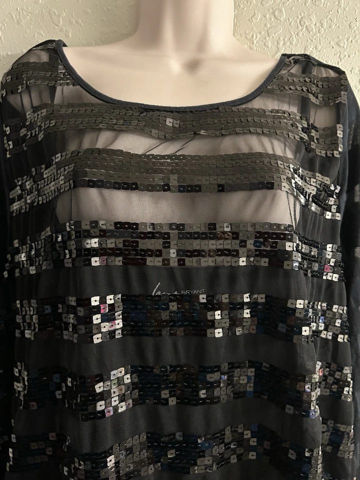 Nuevo top de lentejuelas 26/28 Lane Bryant #608*10 Foto 3 de 4