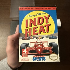 Danny Sullivan's Indy Heat (Nintendo NES) Probado - Aut&eacute;ntico