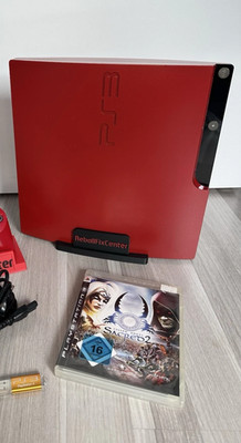ROT PlayStation 3 Slim PS3 PRO 4K 160-1000GB Abwärtskompatibel 3 MonateGarantie