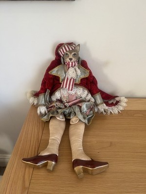 Katherine s Collection Wayne Kleski Silver Lake Putnam Weihnachtskatze 26 Zoll groß