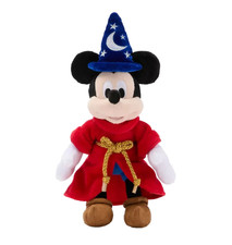 Disney Fantasia Sorcerer's Apprentice Mickey Mouse Mini Bean Bag Plush 11.25"