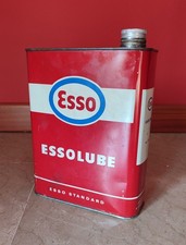 Lattina vintage olio Esso