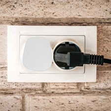 3 Hole Outlet Cover ABS Electrical Safety Protector For Kids