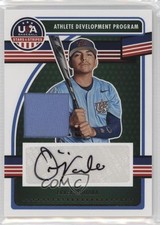 2023 Panini USA Baseball Stars & Stripes Materials Ervey Quijada Auto 04t5